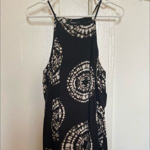 Bohemian style tiedyed dress